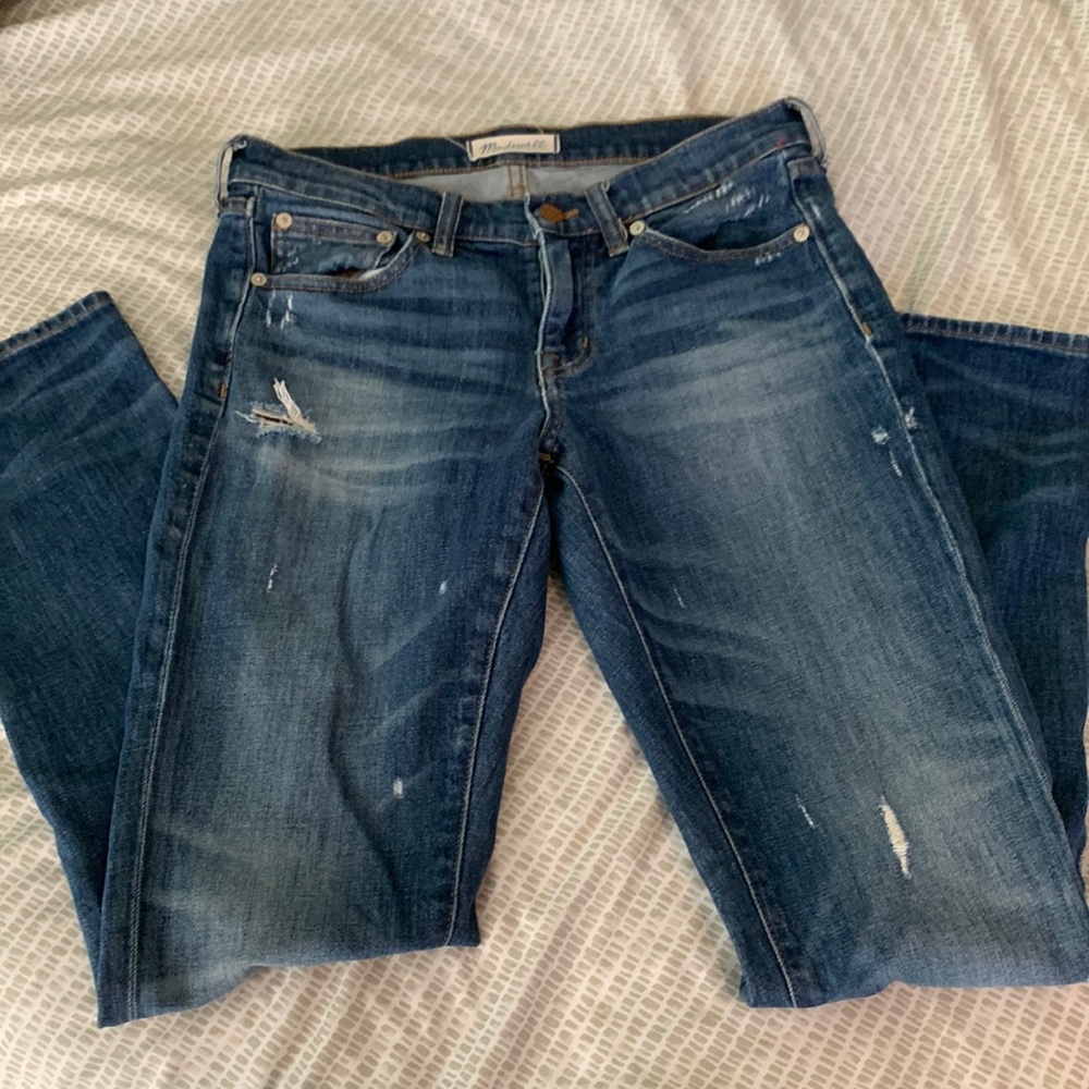 Madewell Sim Boyfriend Jeans Size 25